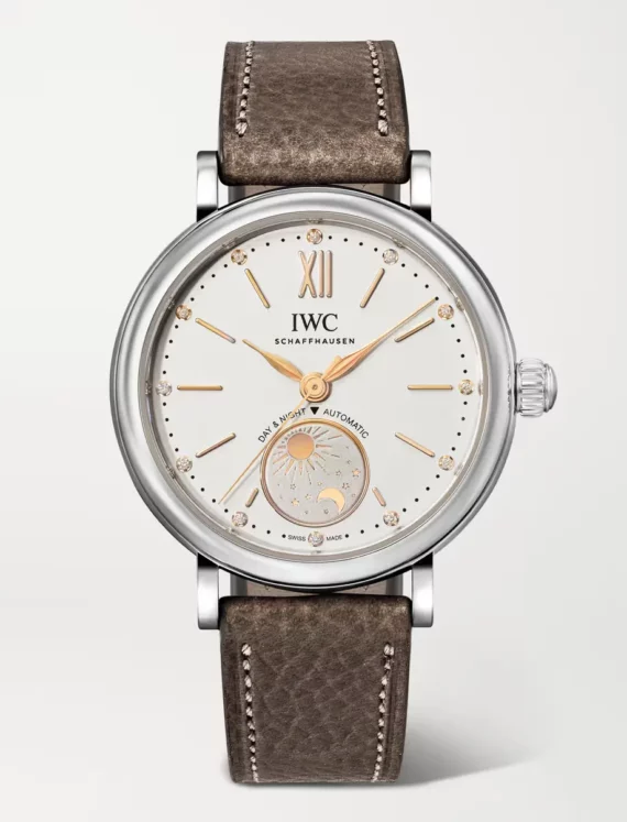 Textured Leather Watch