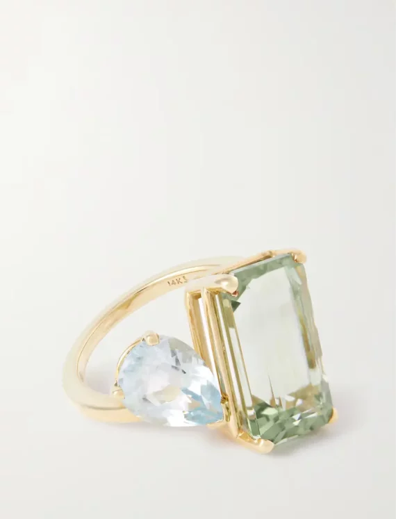 Aquamarine Jia Ring
