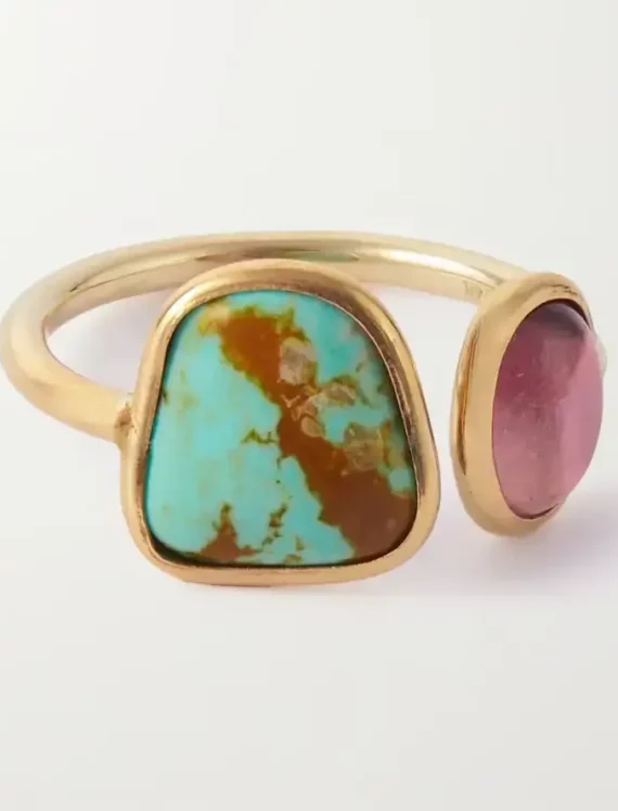 Turquoise Gold Ring