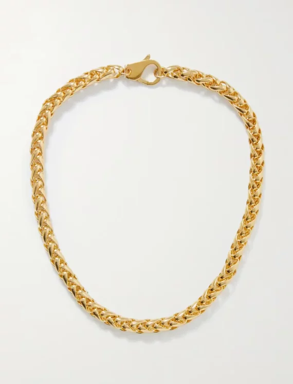 Woven Gold Necklace